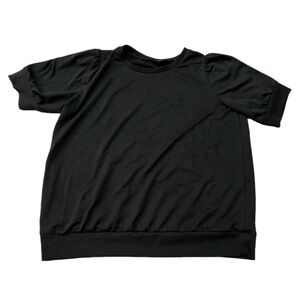 Torrid Black Shirt Embroidered Stars Size 6X